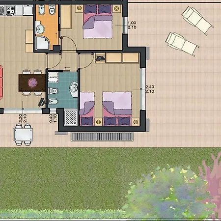 Appartement Residenza Flores *